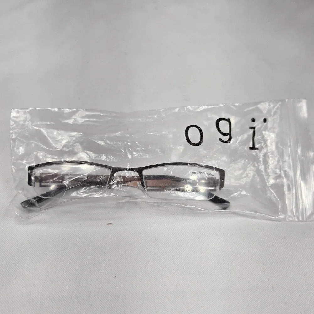 Ogi Titanium Eyeglasses Frames Germany Semi Rimless Designer‎ 49-19-135 New